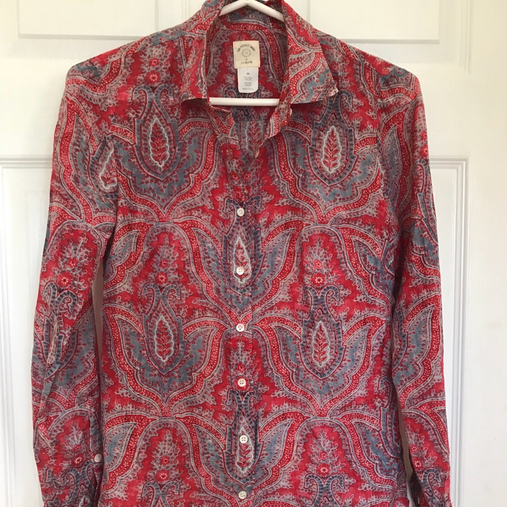 PAISLEY BUTTON DOWN SLIM FIT